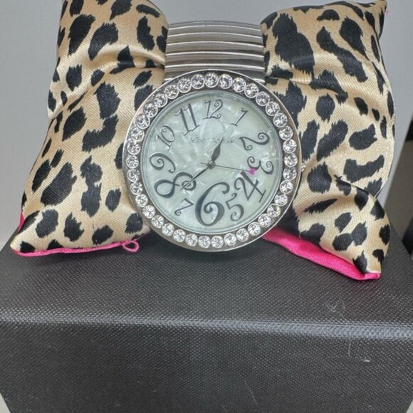Betsey Johnson Women's Bracelet Watch – Silver - Picture 1 of 16